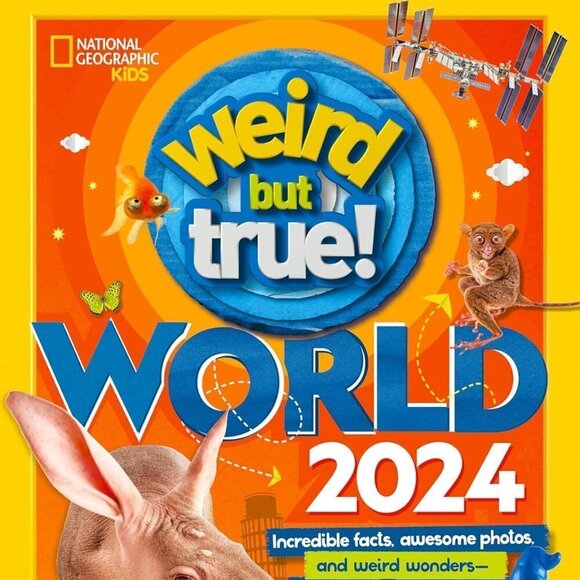 National Geographic Kids Weird But True World 2024 Hardcover - Picture 1 of 10